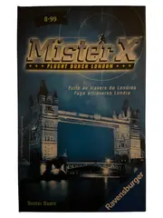 Vorschaubild 1 von Mister X Flucht durch London Brettspiel Familienspiel Gunter Baars