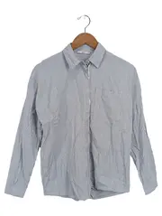 Vorschaubild 1 von EDC Damen Hemdbluse Gestreift Blau Weiß Gr. 34/XS