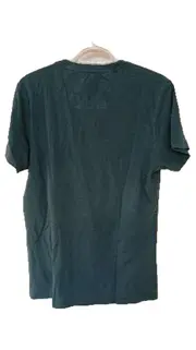 Vorschaubild 3 von Herren T-Shirt Gr. L Petrol Logo Print Freizeit Casual Baumwolle