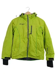 Vorschaubild 1 von Skijacke Kinder Gr. 146/152 Grün Wasserdicht Kapuze Clima Tex
