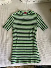 Vorschaubild 5 von Kinder T-Shirt Gestreift Mehrfarbig Gr. 152 Baumwolle