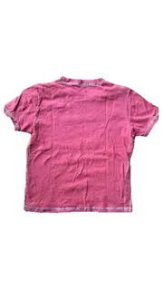 Vorschaubild 2 von T-Shirt Kinder Gr. 128 Rot Logo Geographic Baumwolle