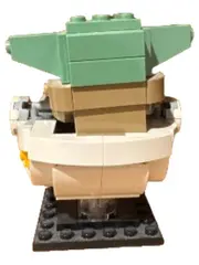 Vorschaubild 2 von Star Wars BrickHeadz Grogu The Child Mandalorian Bauset