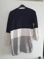 Vorschaubild 2 von Damen Pullover Langarmshirt Gr. 34/XS Schwarz Basic