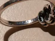 Vorschaubild 3 von Ring Damen 925 Silber Strass Gr. 54 Elegant Festlich Klassisch