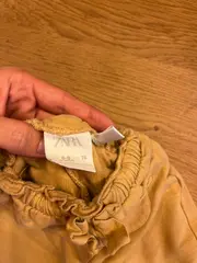 Vorschaubild 4 von Baby Jogginghose Mädchen Gr. 74 Beige Baumwolle Casual