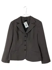 Vorschaubild 1 von Taifun Blazer Damen Grau Meliert Business Jacke Gr. 44 XXL Büro Langarm