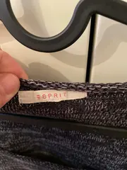 Vorschaubild 4 von Damen Pullover Gr. L Ombre Farbverlauf Grau 3/4-Arm Casual