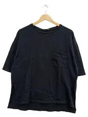 Vorschaubild 2 von Trafaluc Damen T-Shirt Oversized Schwarz Brusttasche Gr. S