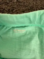 Vorschaubild 3 von Shorts Kinder Mädchen Gr. 138/140 Türkis Baumwolle Sommer
