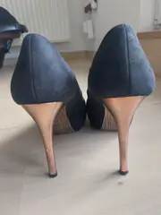 Vorschaubild 9 von Pumps Damen Gr. 39 Schwarz Elegant Mary Jane Plateau Schuhe