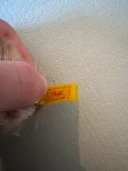 Vorschaubild 5 von Teddybär Plüschtier Knopf im Ohr 17cm Wolle Baumwolle Klassisch