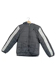 Vorschaubild 1 von Jordan Kinder Steppjacke mit Kapuze Gr. 147 Grau Sportlich