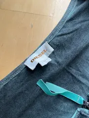 Vorschaubild 3 von Damen T-Shirt Gr. XS Grün Reißverschluss Baumwolle Casual