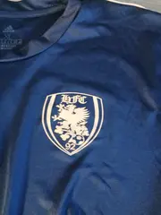 Vorschaubild 2 von Fußball Trikot Herren HFC Vereinstrikot Blau Gr. XL Aeroready