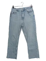 Vorschaubild 1 von Damen Jeans Straight Leg Gr. 42 Blau Casual Denim Hose
