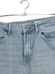 Vorschaubild 4 von Damen Jeans Straight Leg Gr. 42 Blau Casual Denim Hose
