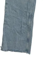 Vorschaubild 5 von Damen Jeans Straight Leg Gr. 42 Blau Casual Denim Hose