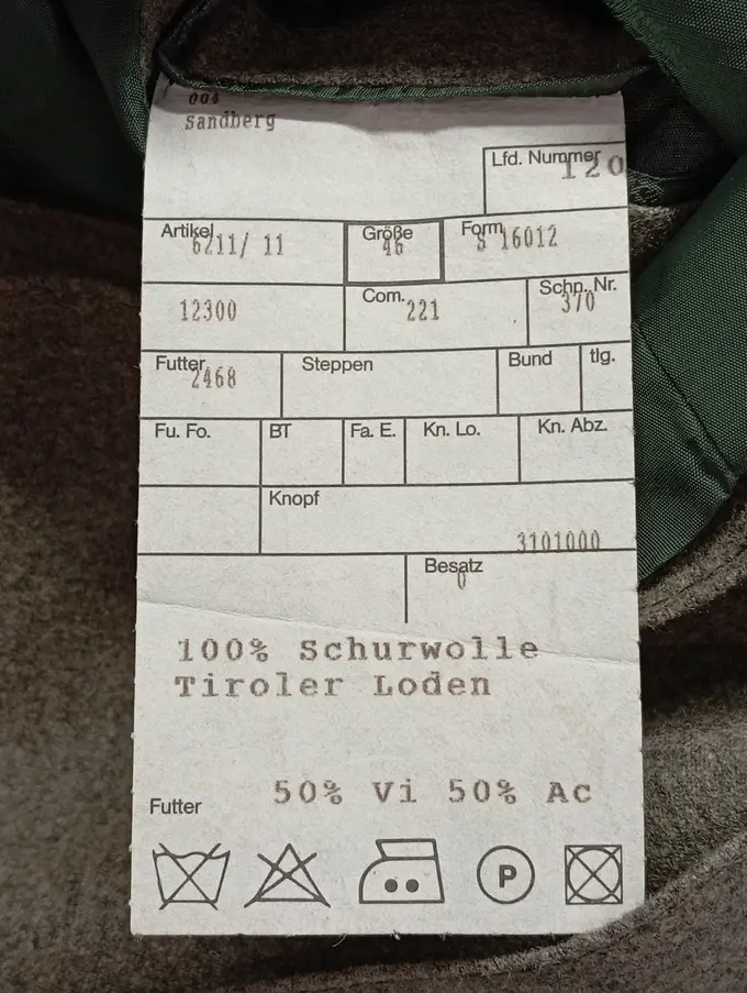 SANDBERG Trachtenjacke Bild 4