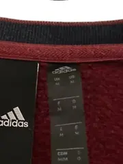 Vorschaubild 6 von Herren Pullover Sweatshirt Gr. M Rot Navy Schriftzug Sportlich