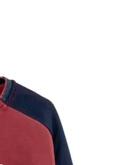 Vorschaubild 4 von Herren Pullover Sweatshirt Gr. M Rot Navy Schriftzug Sportlich