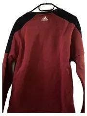 Vorschaubild 2 von Herren Pullover Sweatshirt Gr. M Rot Navy Schriftzug Sportlich