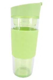 Vorschaubild 1 von Trinkflasche Kunststoff Grün 22 cm Sport Outdoor Freizeit