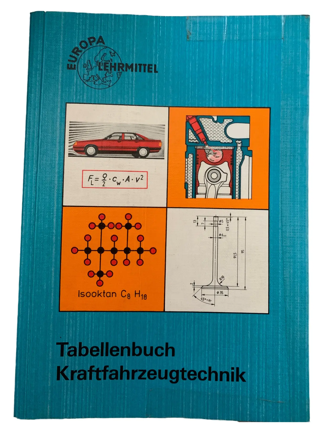 Europa Lehrmittel Tabellenbuch KFZ-Technik Fachbuch KFZ Maschinenbau Deutsch