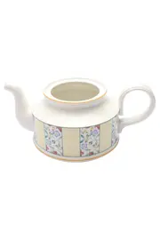 Vorschaubild 1 von Teekanne Vintage Mehrfarbig Blumenmuster Porzellan