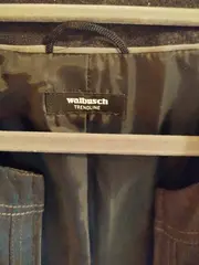 Vorschaubild 4 von Damen Lederjacke Gr. 44 Schwarz Polyester Freizeit Übergangsjacke