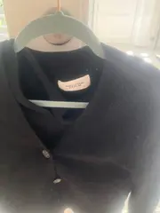 Vorschaubild 4 von Strickjacke Damen Gr. 34/XS Schwarz Casual