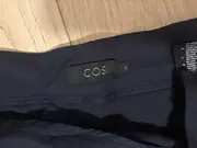 Vorschaubild 3 von Damen Stoffhose Blau Gr. 36/S Viskose Wolle Bundfalten