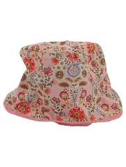 Vorschaubild 1 von Baby Mädchen Sonnenhut Mehrfarbig Blumenmuster Baumwolle Gr. UNI