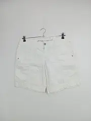 Vorschaubild 2 von Cargo Shorts Damen W33 42 XL Beige Baumwolle Casual Freizeit