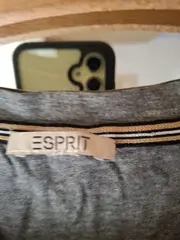 Vorschaubild 4 von Damen Langarmshirt mit Punkten Gr. 40/L Grau Casual