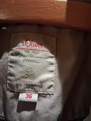 Vorschaubild 2 von Damen Blazer Gr. 36 S Beige Casual Baumwolle Leicht