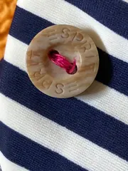 Vorschaubild 4 von Bikini Damen Gr. M Blau Gestreift Maritim Zweiteiler Sommer