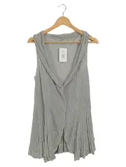 Vorschaubild 1 von Damen Strickweste Grau S Leichte Weste Casual