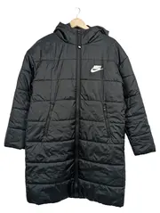 Vorschaubild 1 von Damen Steppmantel Therma-Fit Kapuze Schwarz Gr. S Winterjacke