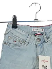Vorschaubild 2 von Jeans Slim Fit Mädchen Blau Gr. 116 Baumwolle Casual