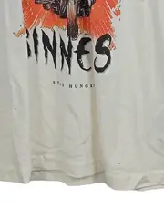 Vorschaubild 5 von Herren T-Shirt Streetwear Weiß S Saints or Sinners Skelett-Print