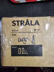 Vorschaubild 3 von STRÅLA Lichterkette Weihnachtlich Mehrfarbig Herz 4.2m Deko Weihnachten