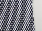 Vorschaubild 6 von Damen Businesskleid Kurzarm Blau Gr. 36/S Grafisches Muster