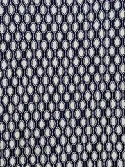 Vorschaubild 4 von Damen Businesskleid Kurzarm Blau Gr. 36/S Grafisches Muster