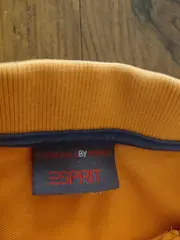 Vorschaubild 4 von Damen Poloshirt Orange Gr. S Baumwolle Kurzarm Casual