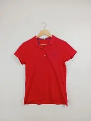 Vorschaubild 2 von Poloshirt Damen L Rot Klassisch Kurzarm