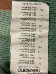 Vorschaubild 4 von Damen Sweatjacke Gr. 36/S Grün Anker Muster Hoodie Streetwear