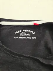 Vorschaubild 2 von Baby Langarmshirt Gr. 68 Grau Meliert Brusttasche