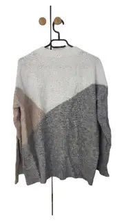 Vorschaubild 2 von Canda Damen Strickpullover Pullover Gr. M Grau Colorblock Casual