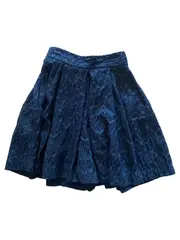 Vorschaubild 1 von Faltenrock Damen Gr. 40 Blau Casual